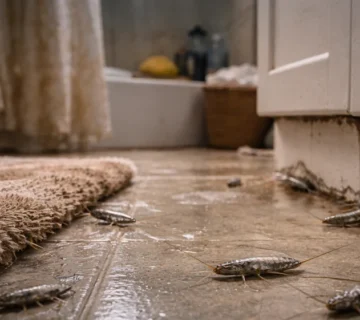 Silverfish in the Bathroom