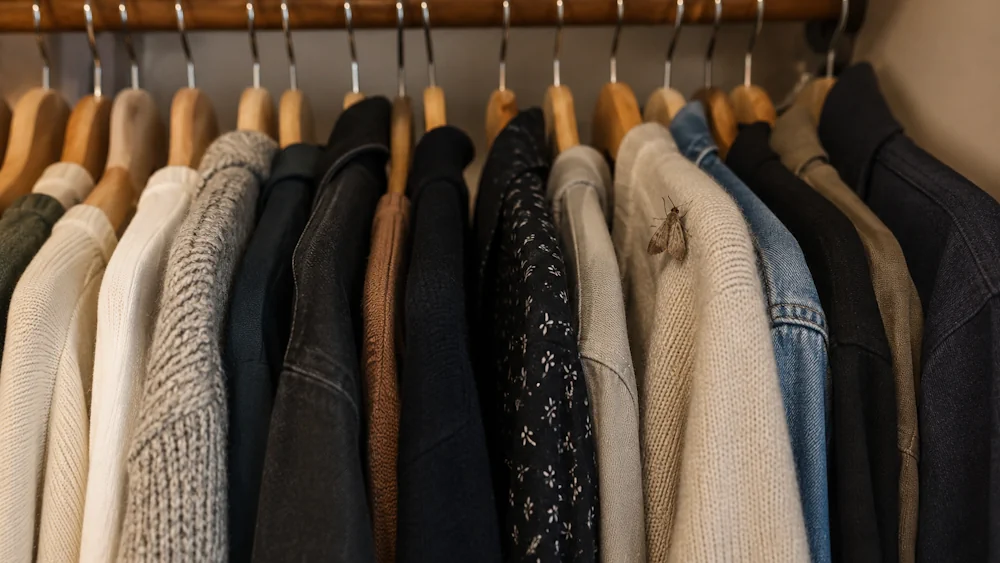 Why do I keep getting moths in my wardrobe?